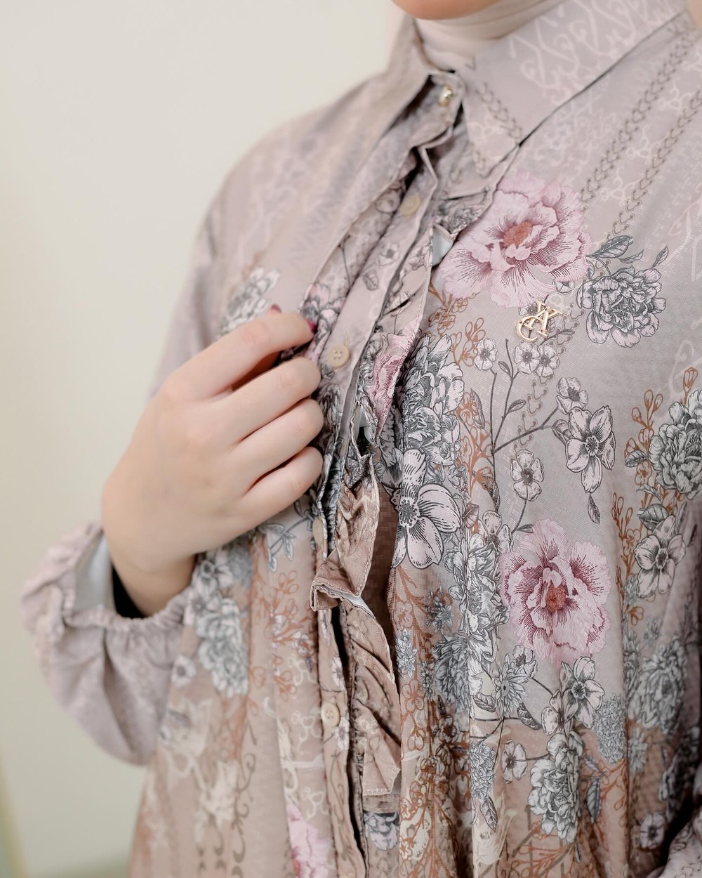 Anindya Grey Tunic foto 6
