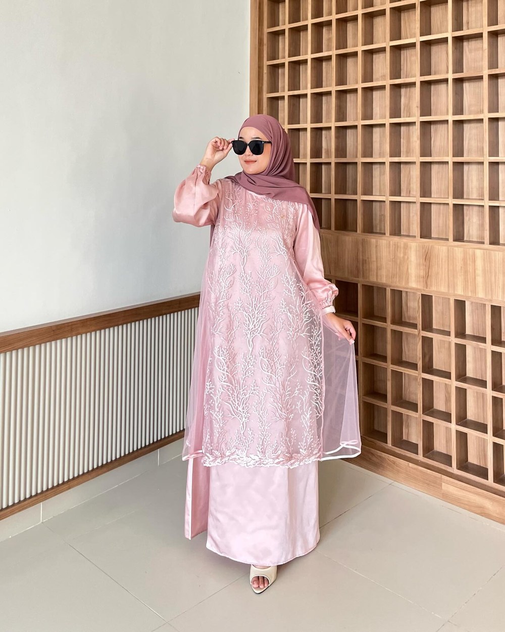 Kamila Lace Kaftan foto 6