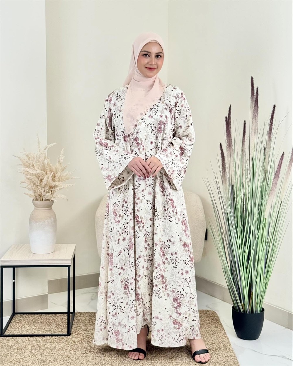 Zahira Floral Maxi Dress foto 3